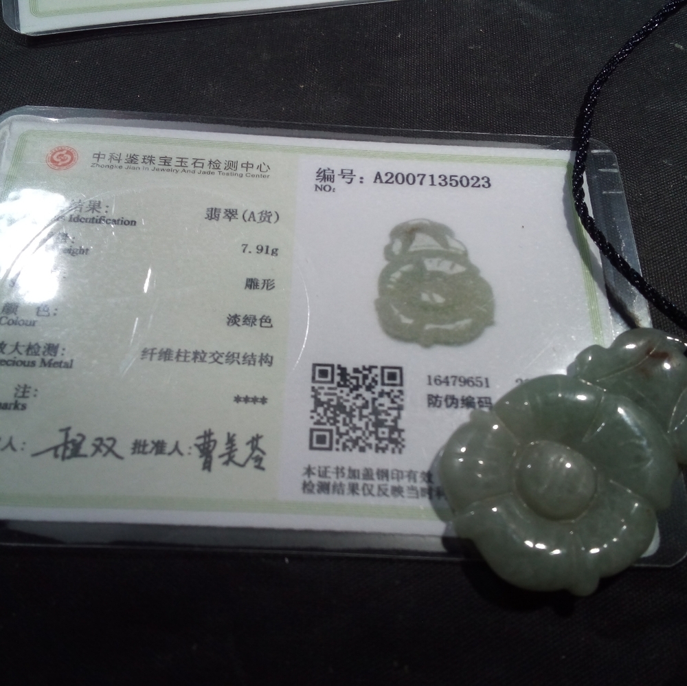 Jade jewelry Chinese Japanese Stone